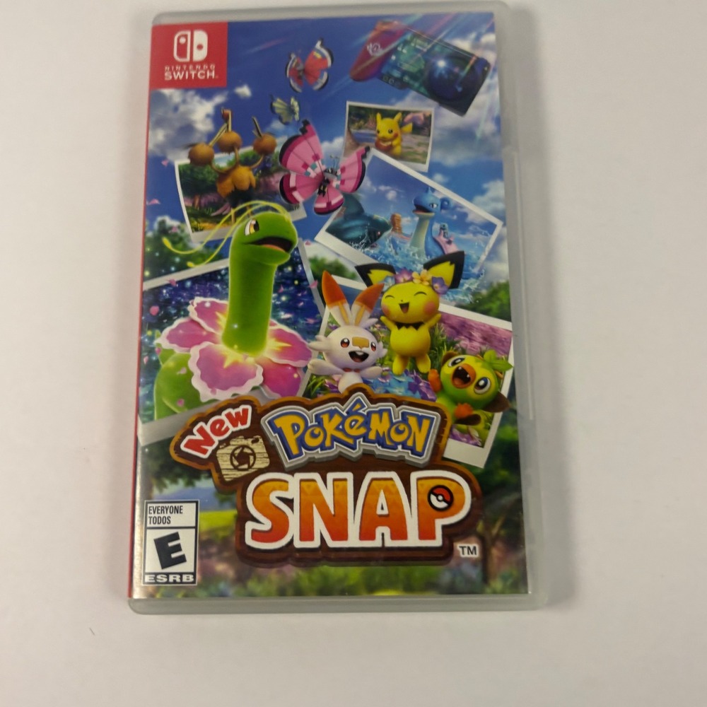 Nintendo New Pokemon Snap Switch Game Everyone Multi Color Photography Adventure